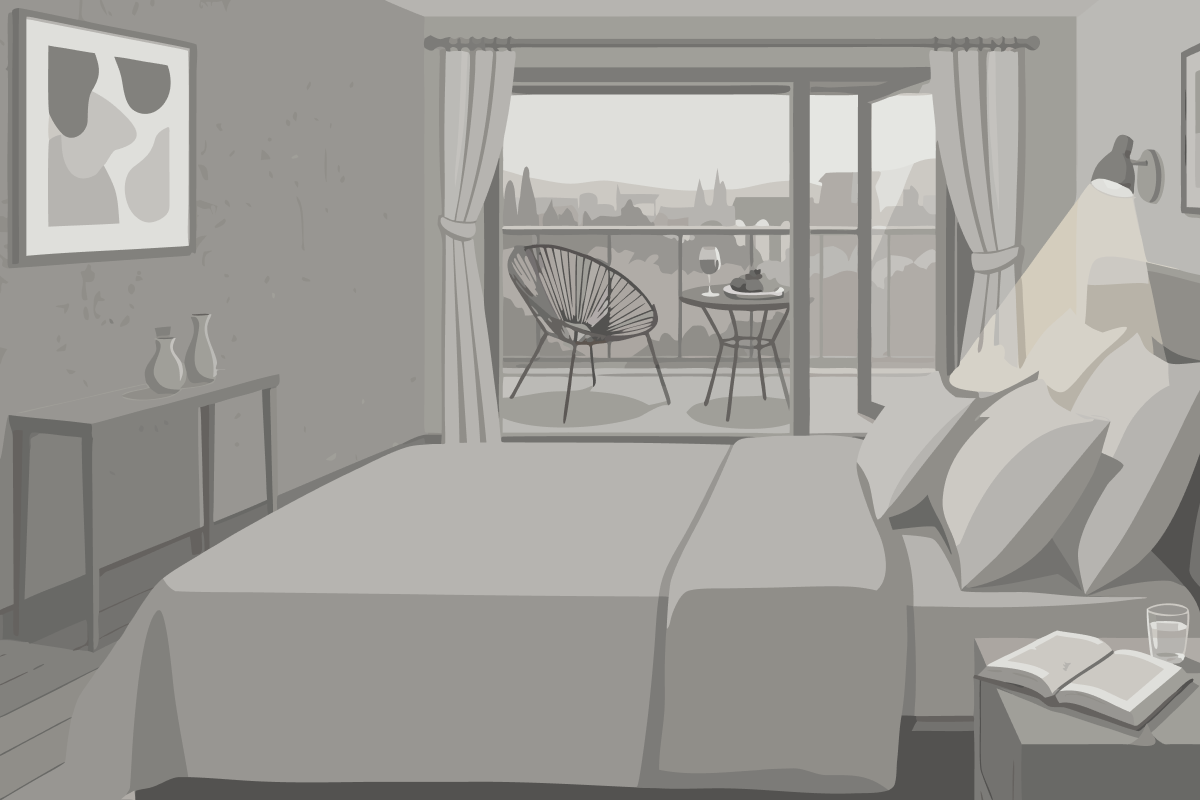 Appartement met 2 slaapkamers